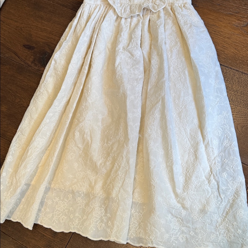 Noralee - Girls Cream Ruffle Rosemary Dress - Size: 8Y - Picture 4 of 9